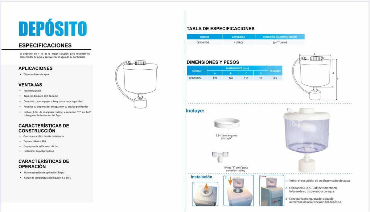 Purificador De Osmosis 5 Etapas 100 Gpd - Image 5