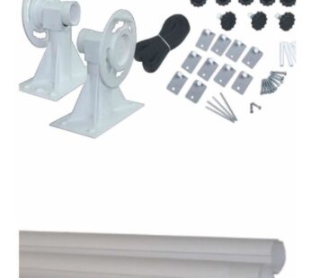 Enrrollar Cubierta De Piscina Panda Con Tubo Aluminio