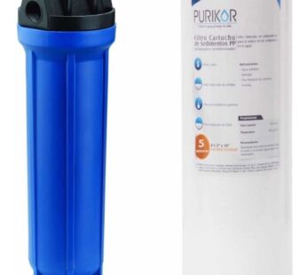 Porta Filtro 4.5×20 + Filtro Polipropileno Termo 5 Micras