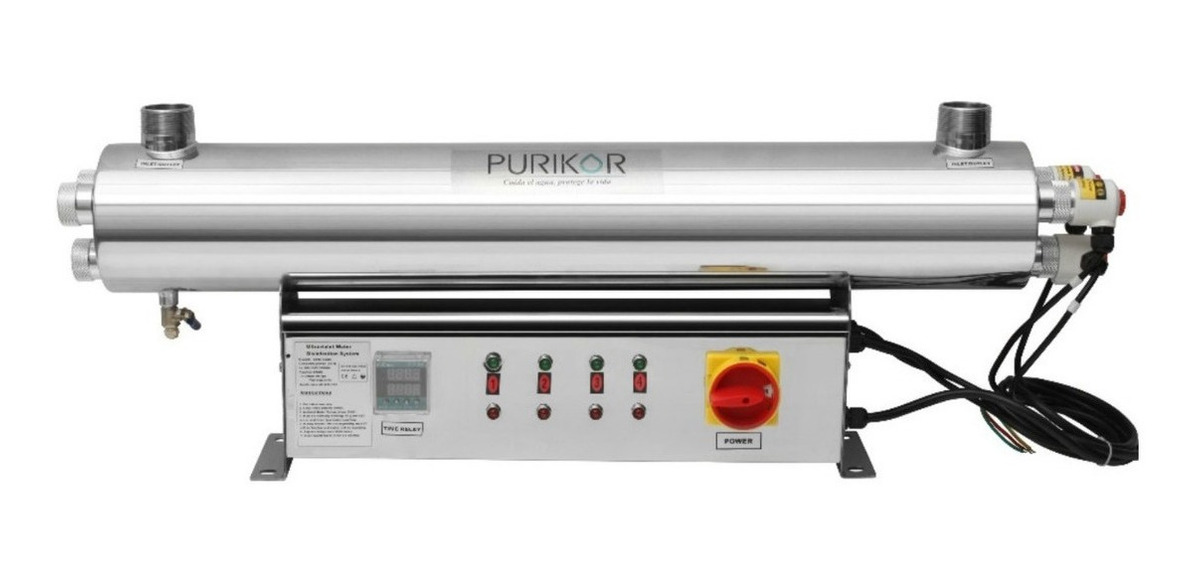 Sistema Desinfecci?n Con L?mpara Uv 40 Gpm Pkuv-40-rav-ph