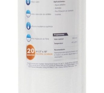 Filtro Cartucho Polipropileno 4.5x20x20