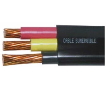 Cable Plano Sumergible, Calibre 4/0, 3 Hilos, 1000v