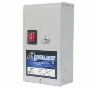 Caja De Control Aqua Pak Para Motor Sumergible 230v 1/2hp