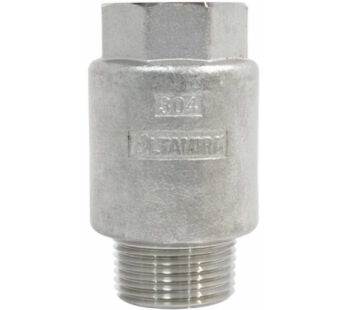 V?lvula Check Para Columna Acero Inoxidable 1 Npt M-h