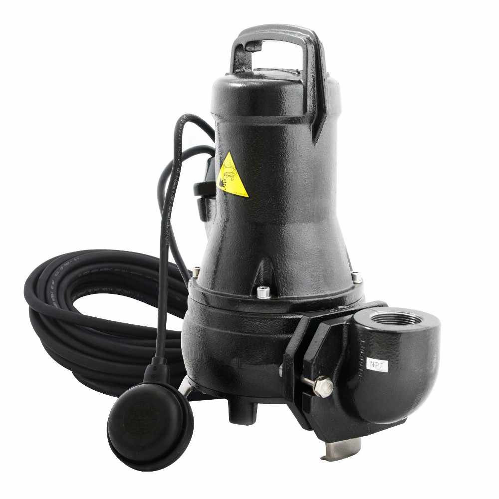 Motobomba sumergible para lodos, ESPA, serie DRAINEX, descarga 2", s?lidos 45 mm, 1.5 HP, 1 fase, 230 volts, - DRAINEX202/3230