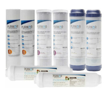 Kit de mantenimiento de 12 meses PURIKOR para modelos PKRO100-5P, PKUF-5 – KIT12-ROUF