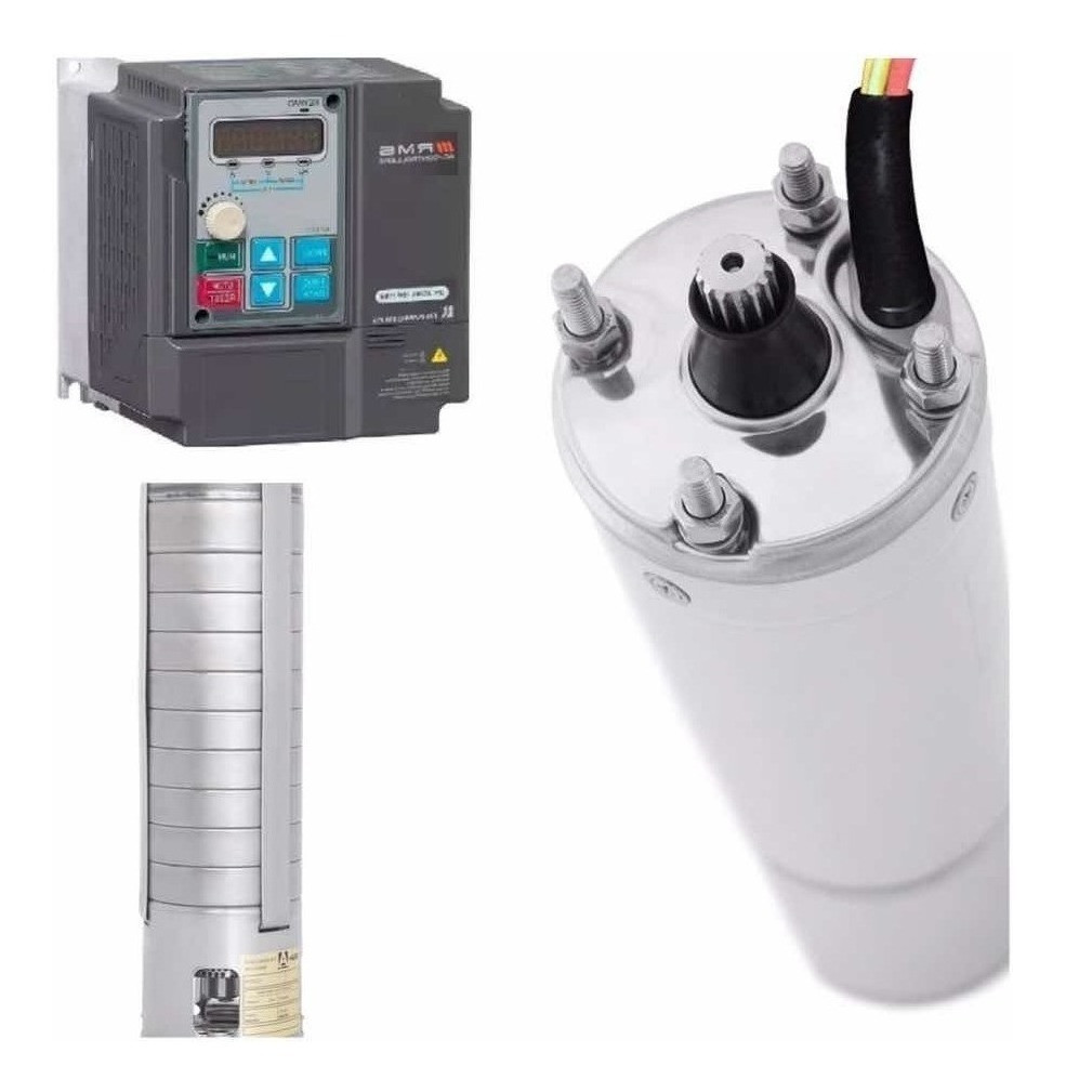 Kit De Bombeo Sumergible Solar 370 Lpm A 20 Metros
