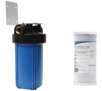 Porta Filtro Polipropileno 4.5×10 + Filtro Carbon Act Block