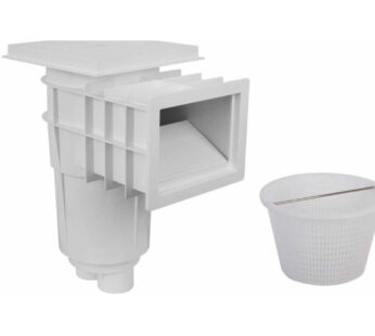 Desnatador Tapa Cuadrada Canastilla Panda Piscina De Pvc 2