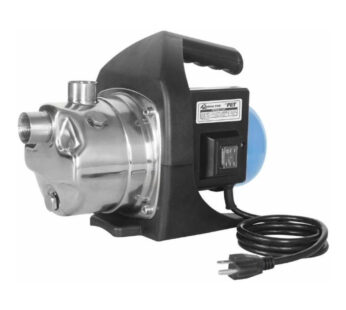 Motobomba centrifuga tipo jet AQUA PAK serie PET, 40 lpm, 1 etapas, 1.3 HP, 1 fase, 115 volts PET13/1127