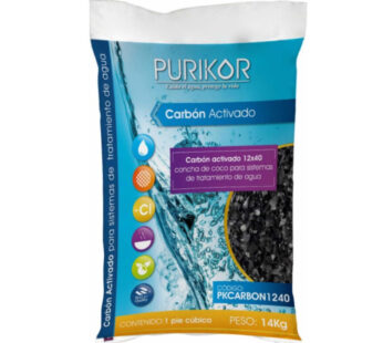 Carbón Activado Tratamiento De Agua 2 Ft3 (2 Bultos)