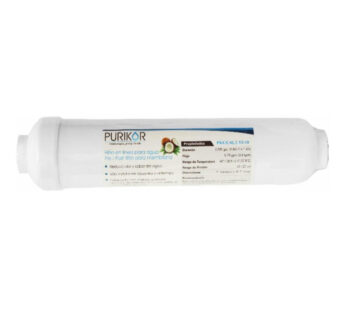 Filtro Cartucho De Carb?n Activado Granular En L?nea PURIKOR Con Dimensiones De 2.5″ x 10″