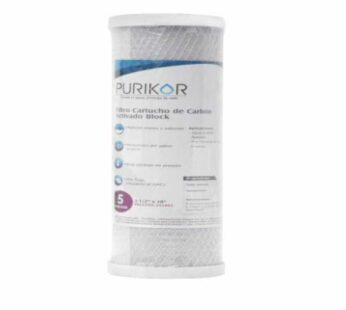 Filtro Cartucho De Carb?n en block De 4.5x10x5