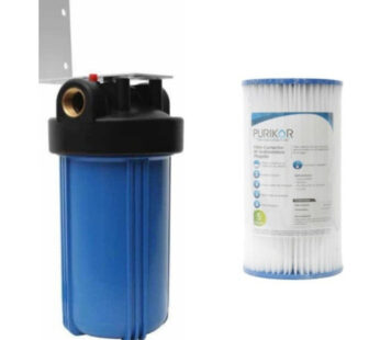 Porta Filtro De Polipropileno De 4.5×10 + Filtro De 5 Mic