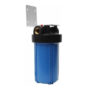 Portafiltro para cartuchos de 4.5" x 10" marca PURIKOR construido en Polipropileno con conexiones de 1" hembra PKPFBB10X1P