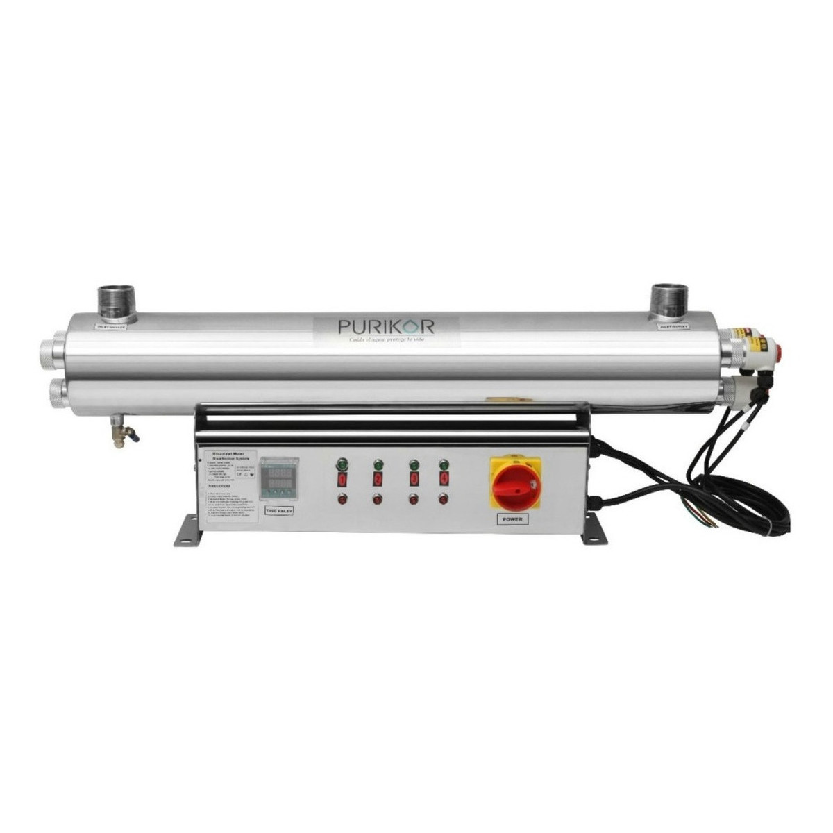 Sistema Desinfecci?n Con L?mpara Uv 80 Gpm Pkuv-80-rav-ph