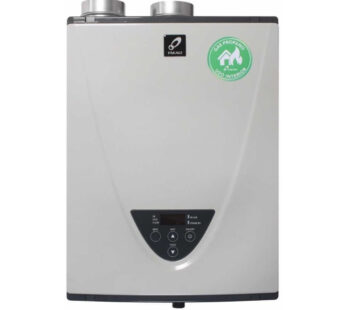 Calentador de paso sin tanque TAKAGI, interior, gas LP, 38 lpm, 199 BTU, encendido electr?nico, 1F, 120V, conexiones 3/4? NPT