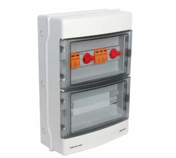 Caja de protecci?n para 2 series de corriente directa, STRING BOX, CONNERA, interior y exterior, IP65, 1000Vcc, 15A SHIELD-SB2-FSPDC