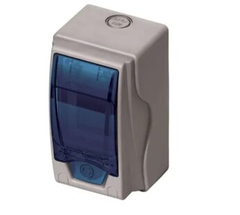 Gabinete Centro De Carga De 2 Pastillas Riel Din Wd6503 Ip65