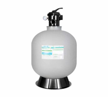 Filtro de arena para piscina construido en pl?stico reforzado marca PANDA de 19″ para un flujo m?ximo de 40 GPM – FPD19T