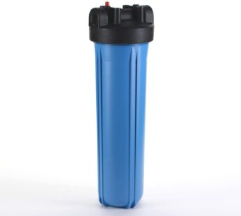 Portafiltro De Polipropileno Hydronix De 4.5″ x 20″ Az?l/Negro Conexiones 1.5″ NPT PR