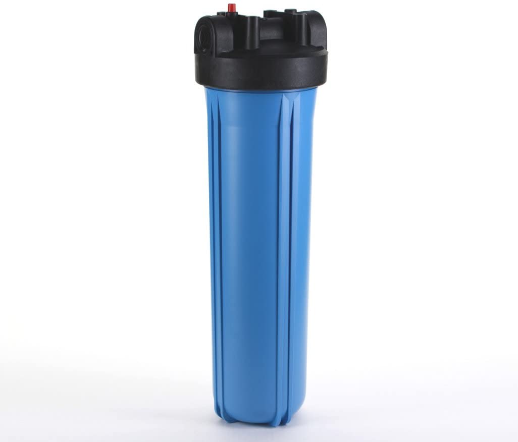 Portafiltro De Polipropileno Hydronix De 4.5" x 20" Az?l/Negro Conexiones 1.5" NPT PR