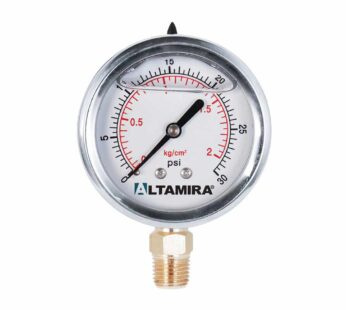 Man?metros Glicerina 0-30 Psi 2.5″ con conexi?n inferior