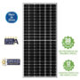 Panel solar monocristalino, CONNERA, serie ASTRAL XHC, 460 watts, 144 celdas, marco de aluminio anodizado ASTRALX460-MH144