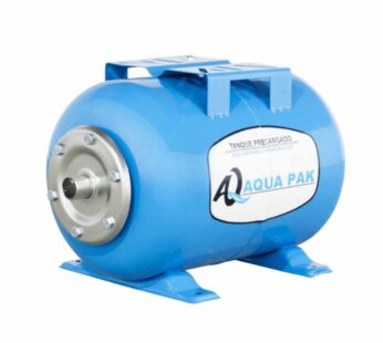 Tanque precargado horizontal de membrana, AQUA PAK, serie AQ, acero al carb?n, 50 Litros, presi?n m?xima 86 psi