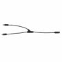 Conector "Y" (dos machos y una hembra) CONECTOR-MC4Y-2M1H