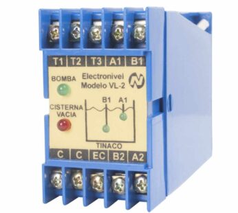 Electronivel serie VL-2 para 220 Volts, dise?ado para controlar el nivel de l?quido en dos dep?sitos distintos VL-220/E