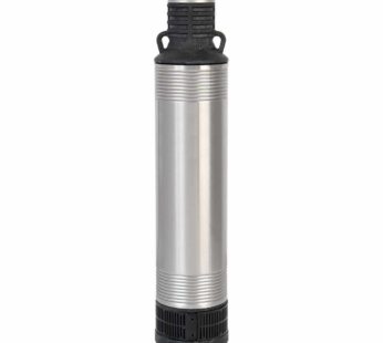 Bomba sumergible AQUA PAK serie MAX P, 0.7 lps, 12 etapas, descarga en noryl, 1.25″, 1 HP, NEMA 4″