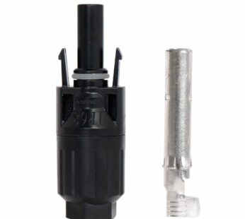 Conector macho para cable de uso rudo tipo MC4 calibre 10 y 12 CONEC-MC4-MACHO
