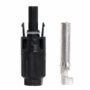 Conector macho para cable de uso rudo tipo MC4 calibre 10 y 12 CONEC-MC4-MACHO