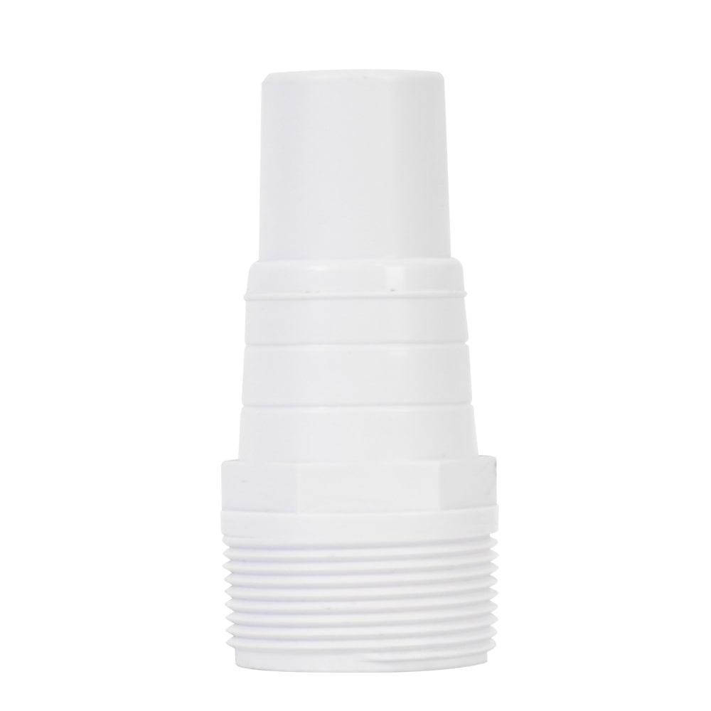 Adaptador para manguera de aspirado marca PANDA de 1.5" a 1.5"/1.25" construido en PVC