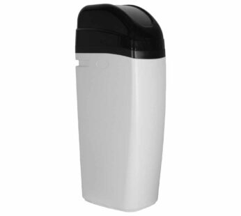 Equipo suavizador de agua PURIKOR ensamblado en gabinete, 1 ft?, tanque 10.1 galones, 110 V, conexiones 1″ NPT