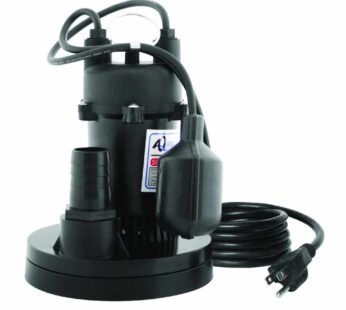 Motobomba sumergible para efluentes, AQUA PAK, serie SIGMA, descarga 1.5″, s?lidos 5 mm, 3/4 HP, 1 fase, 115 volts SIGMA160A