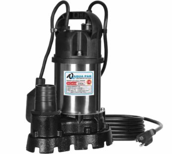 Motobomba sumergible para efluentes, AQUA PAK, serie SIGMA, descarga 2″, s?lidos 14 mm, 1 HP, 1 fase, 115 volts SIGMA350A