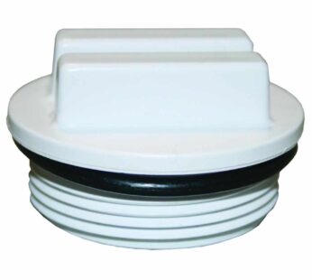 Tap?n macho de 1.5″ para boquilla de aspirado marca PANDA construido en PVC