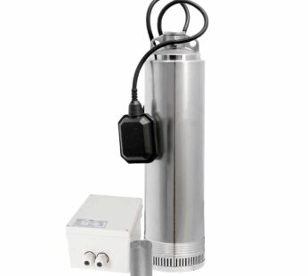 Motobomba sumergible ESPA serie ACUARIA, 7 gpm, acero inoxidable, desc. 1″, 1.2 HP, 1 fase, 115 v, caja control – ACUARIA07S-4/115A