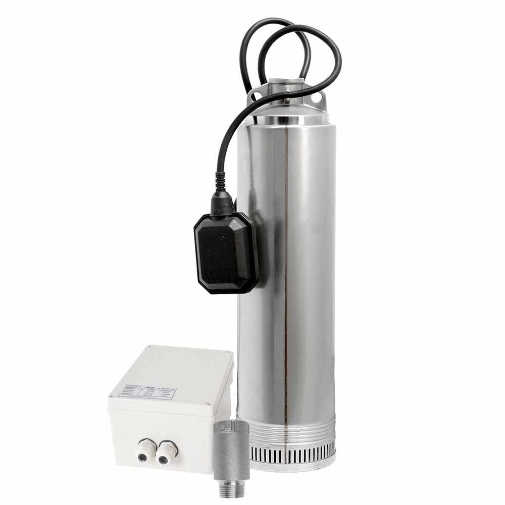 Motobomba sumergible ESPA serie ACUARIA, 7 gpm, acero inoxidable, desc. 1", 1 HP, 1 fase, 220 v - ACUARIA07S-3/220A