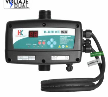 Variador de frecuencia HIDROCONTROL B-DRIVE DUAL (enfriado por agua), 11A, 1 F, 127 / 230V, motobomba 1F, 127 / 230V