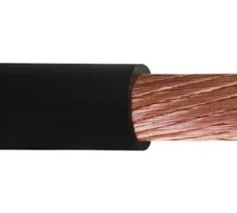 Cable de cobre Cal. 1/0 thw negro marca Indiana