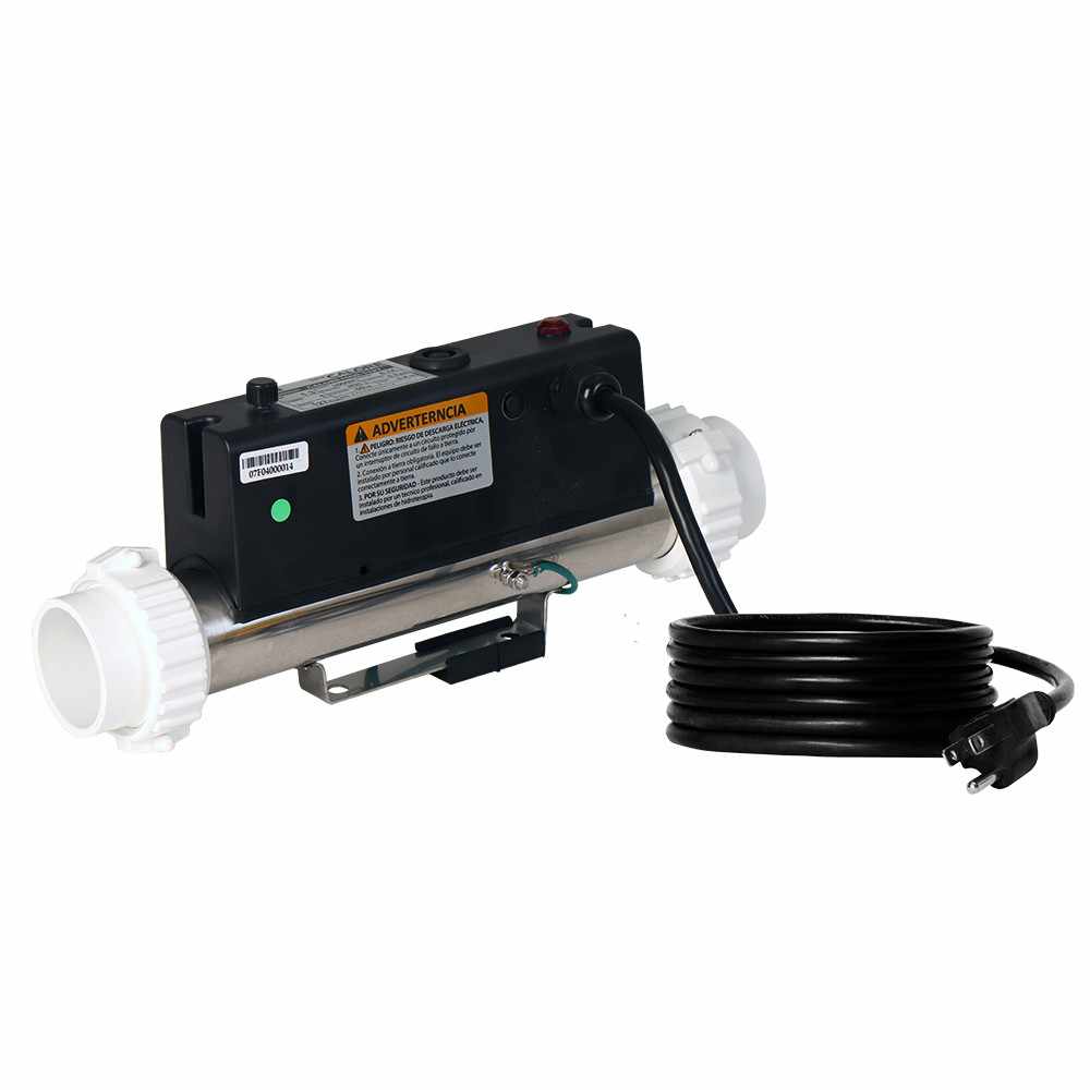 Calentador para hidromasaje y spa, PANDA, serie CALORE, 1.3 HP, 1 fase, 127 Volts, 8.7A - CALORE1000-1127