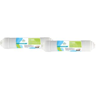 Filtro cartucho de Carb?n activado granular en l?nea marca HIDROGREEN con dimensiones de 2.5″ x 10″ – HGCCAL2.5X10