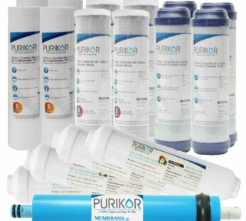 Kit de mantenimiento de 24 meses PURIKOR para modelo PKRO100-5P – KIT24-RO100
