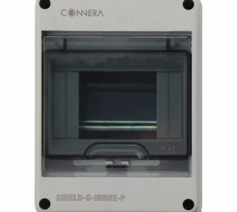 Gabinete INBOX, SHIELD, CONNERA, compatible con 5 polos, instalaci?n interior – SHIELD-G-INBOX-P