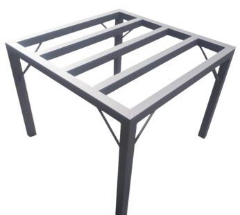 Base para Tinaco 1.00 x 1.00 x 1.00 metro PTR 1-1/4? Calibre 14 y Perfil 1? Calibre 16 con Esmalte Anticorrosivo