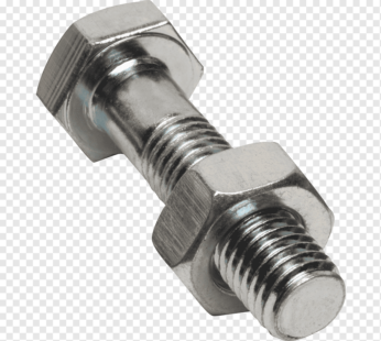 Tornillo galvanizado con tuerca de 3/4″ x 3 1/2″ para brida de 6″-8″