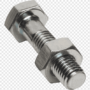 Tornillo galvanizado con tuerca de 3/4" x 3 1/2" para brida de 6"-8"